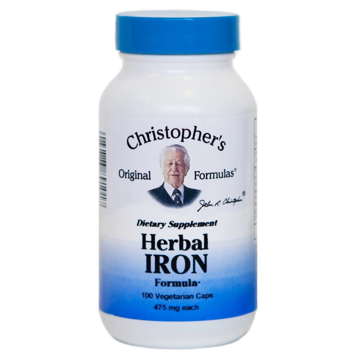 Herbal Iron Capsule (100 Capsules)- Dr. Christopher's Original Formulas