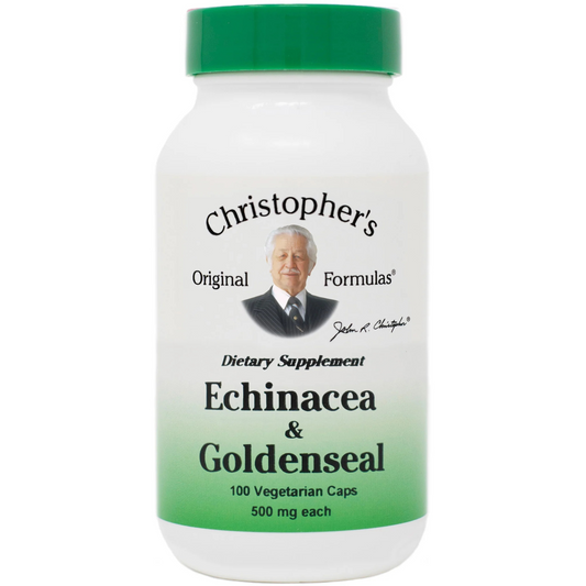 Echinacea & Goldenseal Capsule (100 Capsules) - Dr. Christopher's Original Formulas