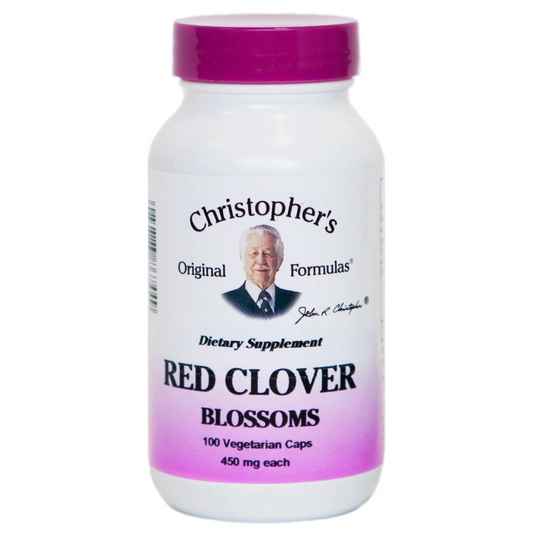 Red Clover Blossom Capsule (100 Capsules) - Dr. Christopher's Original Formulas