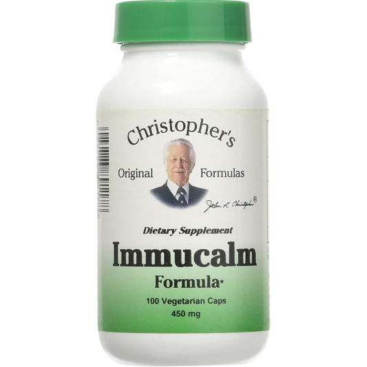 Immucalm (100 Capsules) - Dr. Christopher's Original Formulas