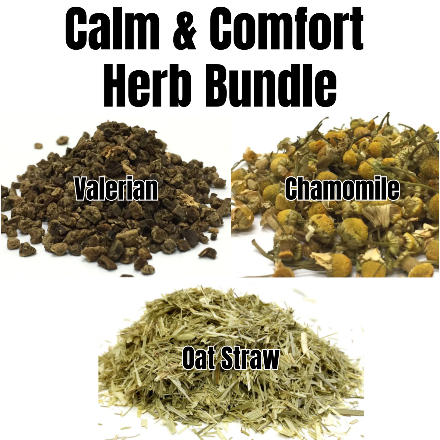 Calm and Comfort Herb Bundle full assortment of dried herbs