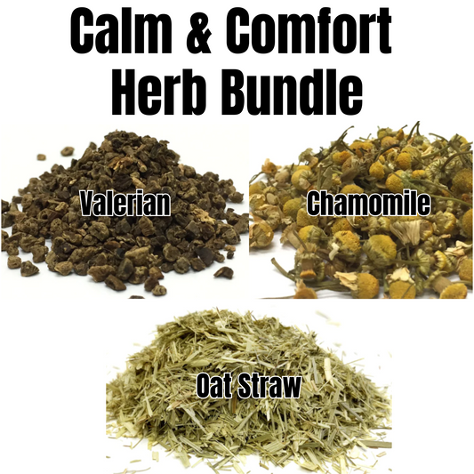 Calm and Comfort Herb Bundle full assortment of dried herbs