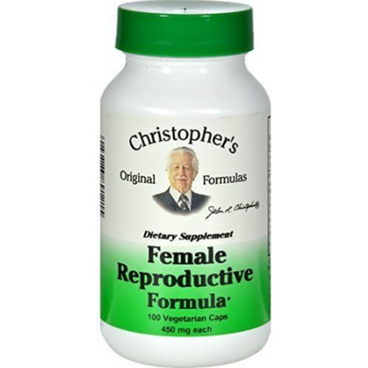 Dr. Christopher Female Reproductive Formula 100 capsules bottle