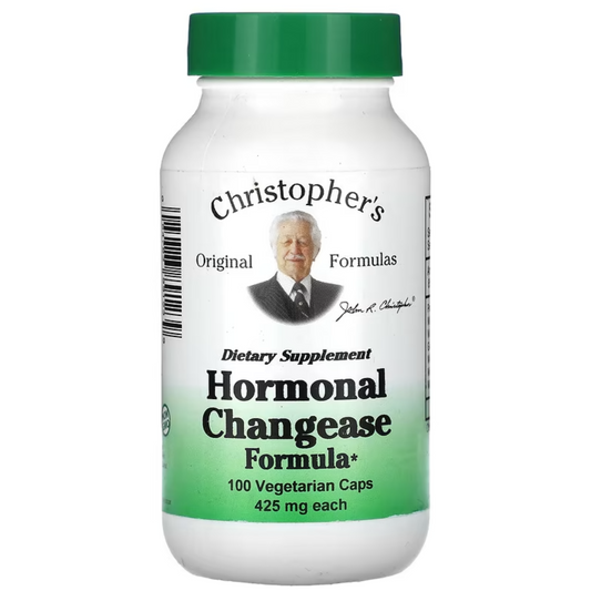Dr. Christopher Hormonal Changease 100 capsules bottle