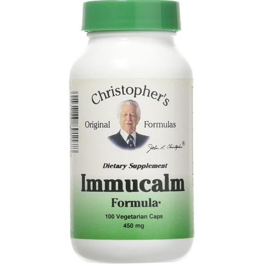 Dr. Christopher ImmuCalm 100 capsules bottle