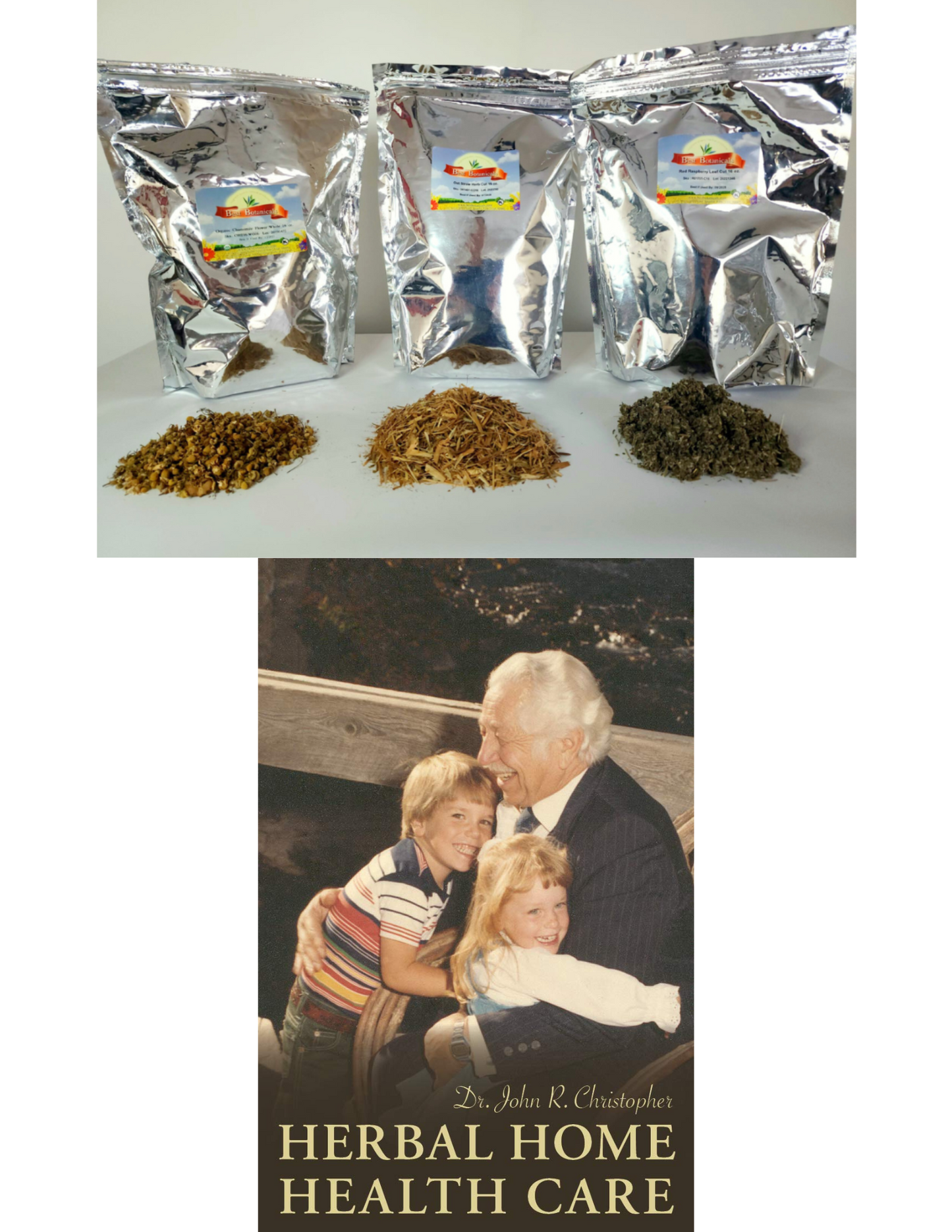 Top 20 Herbs Starter Stash with herbal home health care dr christopher book